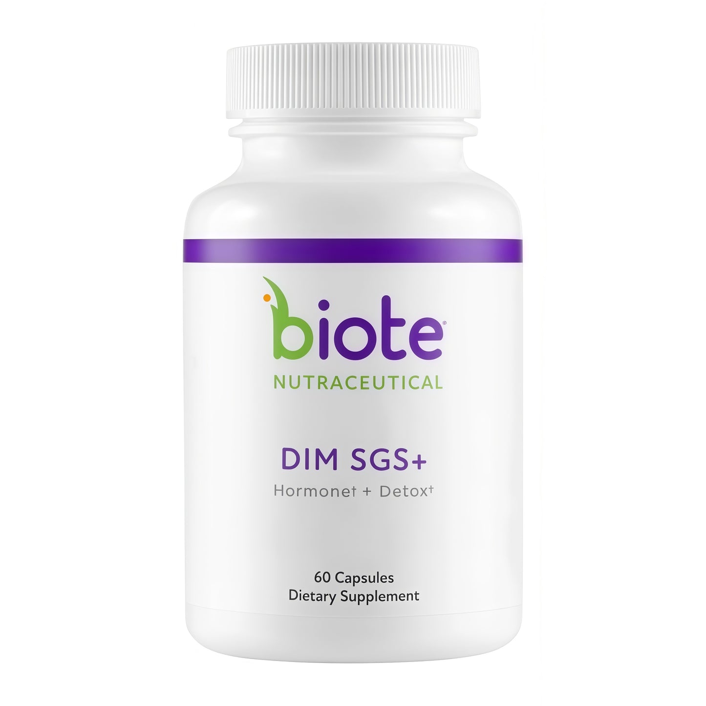 Biote Nutraceuticals  DIM SGS + Hormone + Detox 60 Capsules