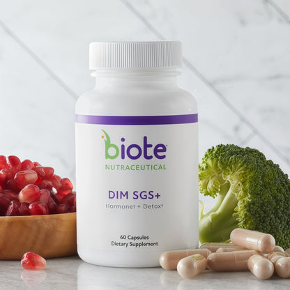 Biote Nutraceuticals  DIM SGS + Hormone + Detox 60 Capsules